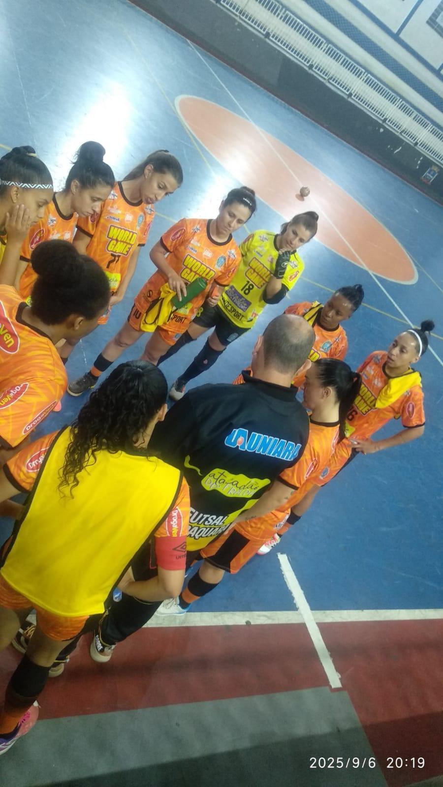 Fundesport/Araraquara goleia  em Mauá pela LPF 2025!