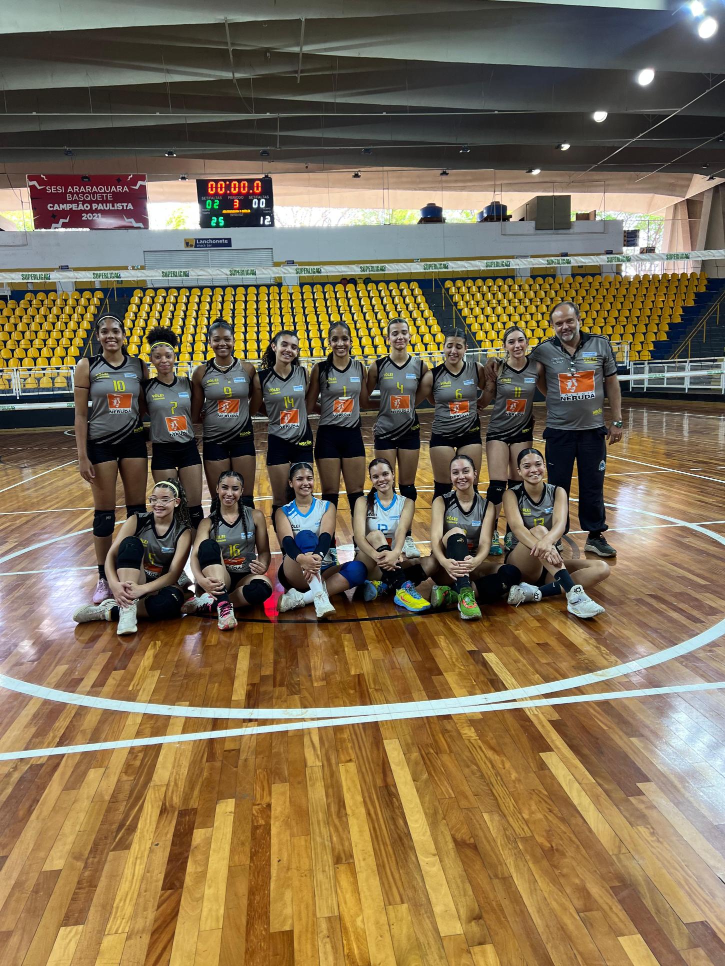 Fundesport/Araraquara vence e mantém liderança invicta na Liga Regional de Campinas 2025!