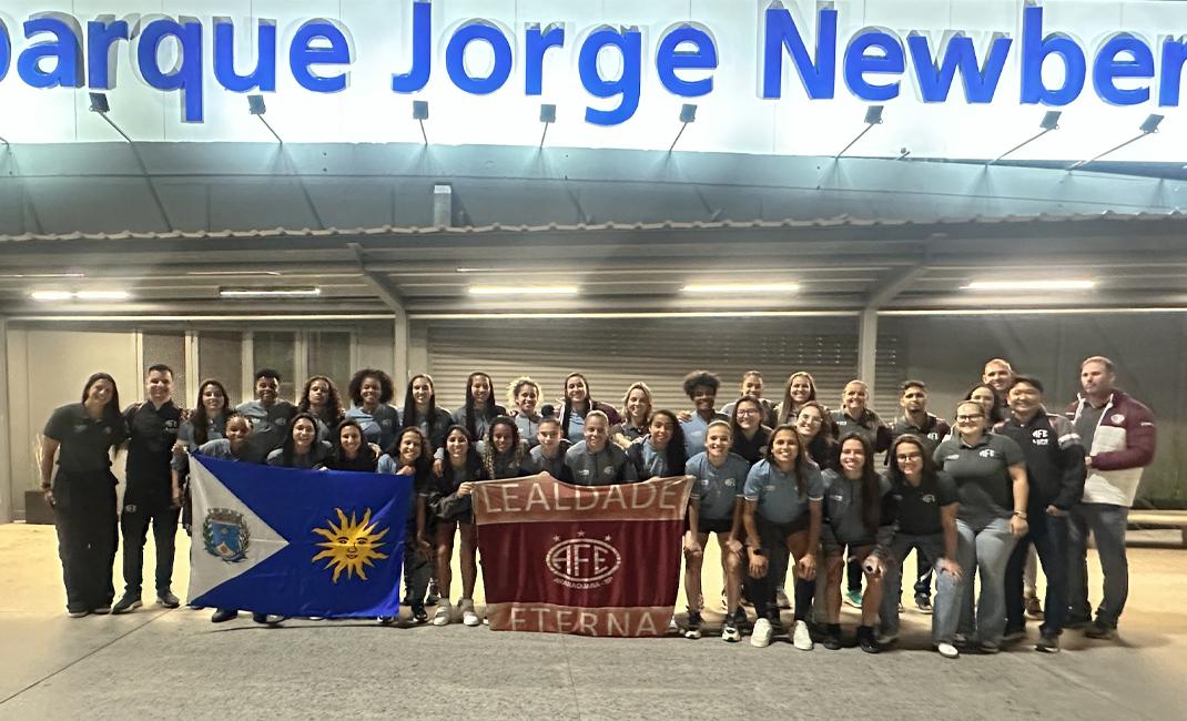 Guerreiras Grenás já estão na Argentina para a disputa da Libertadores Feminina 2025 !