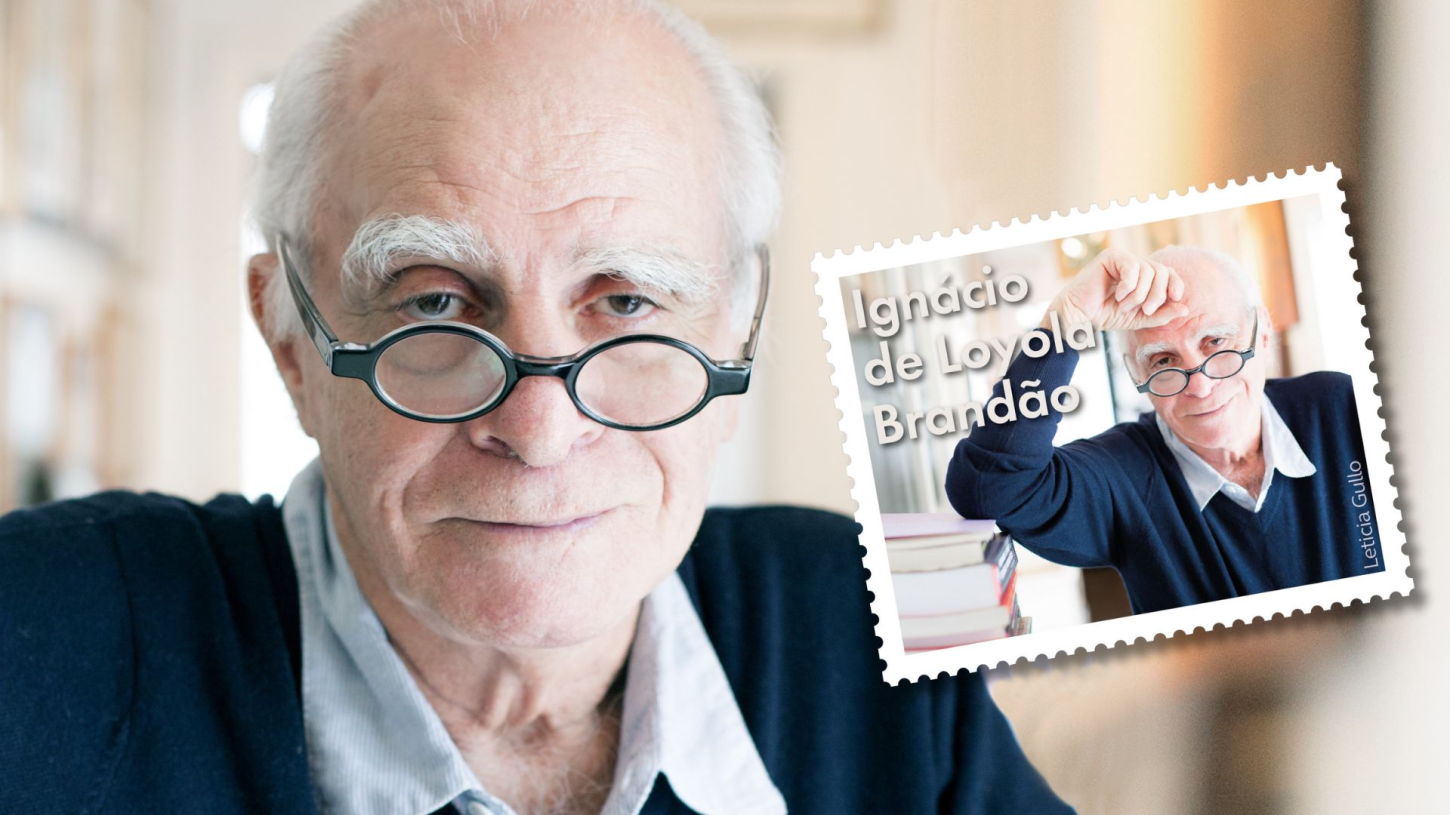Ignácio de Loyola Brandão será homenageado com selo histórico dos Correios!