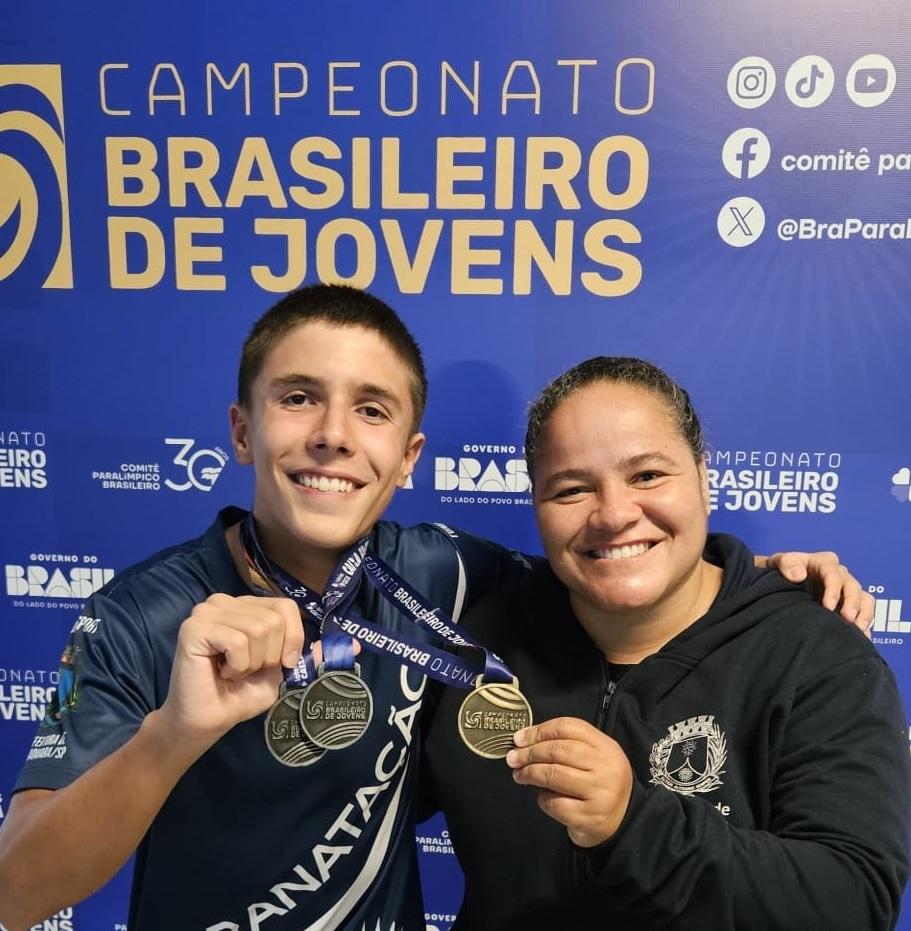 João Gallo Mendonça da Fundesport/Araraquara quebra recorde no Campeonato Brasileiro de Jovens 2025!