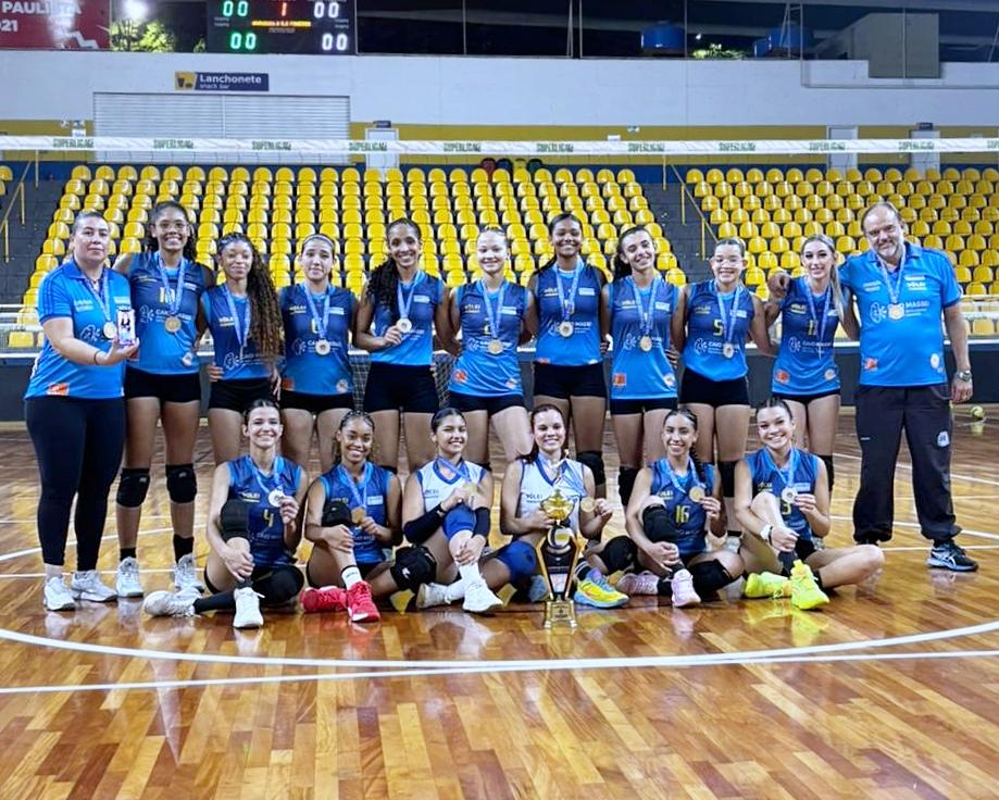 Fundesport/Araraquara conquista o Tetracampeonato invicto da Liga Regional de Campinas Volei Feminino 2025 Sub 19!