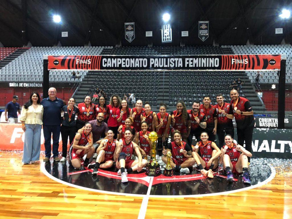 Sesi Araraquara supera Corinthians e é Tetra Campeão Paulista de Basquete 2025!