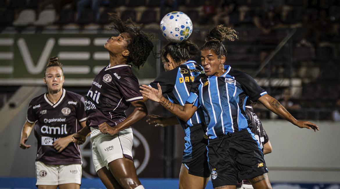 Guerreiras Grenás empatam com o Grêmio pelo Brasileirão Feminino 2026!
