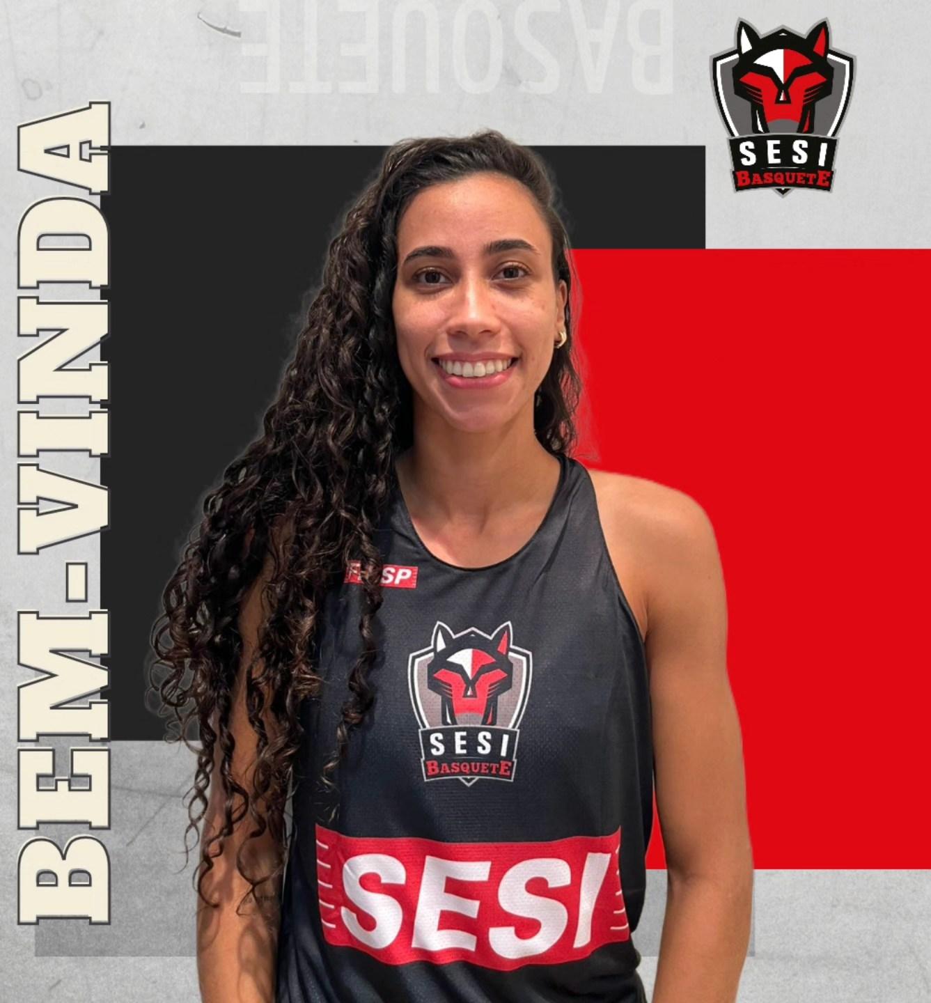 Seja muito bem-vinda, Maisa Marçal, à equipe do SESI Araraquara Basquete Feminino!