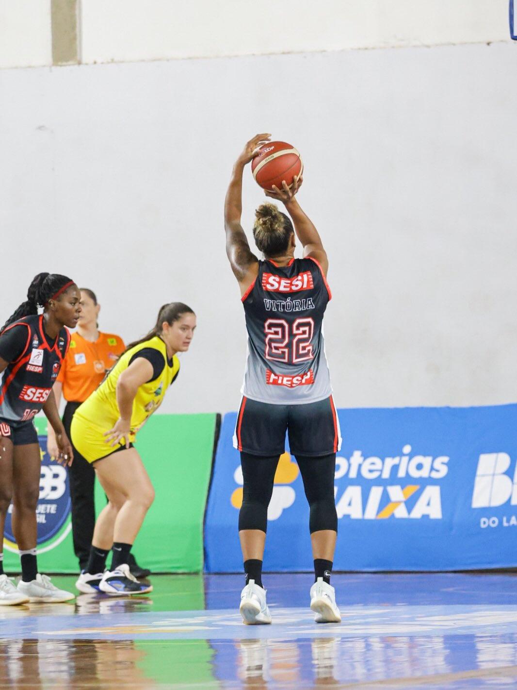 SESI Araraquara Basquete Feminino estreou na LBF 2026 com um grande resultado em Maringá!