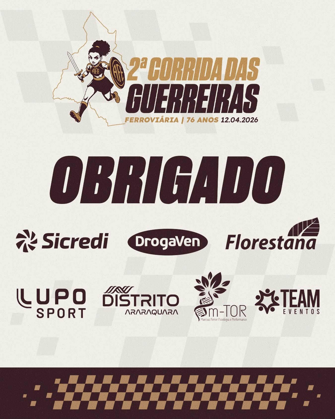 A retirada dos kits para a 2ª Corrida das Guerreiras Grenás 2026 está encerrada!