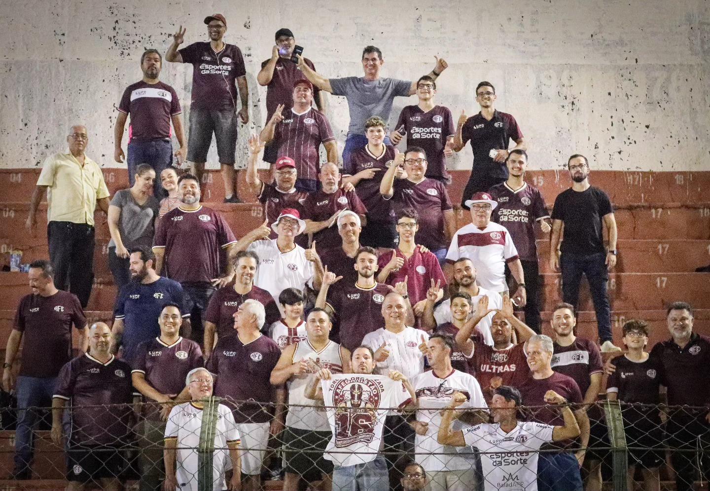 Corações Grenás presentes no Frederico Dalmaso, em Sertãozinho!