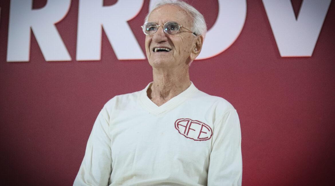 Ferroviária recebe Pio para gravação de conteúdo especial de aniversário!