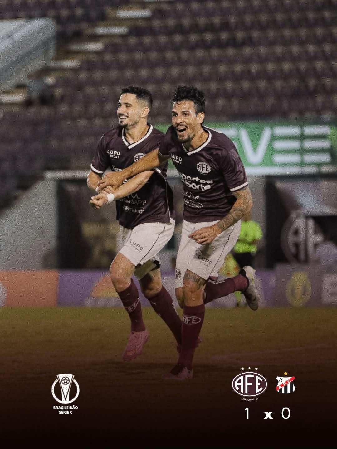 Ferroviaria 1 X 0 Anápolis -GO - Quinta rodada - Brasileiro Série C 2026!