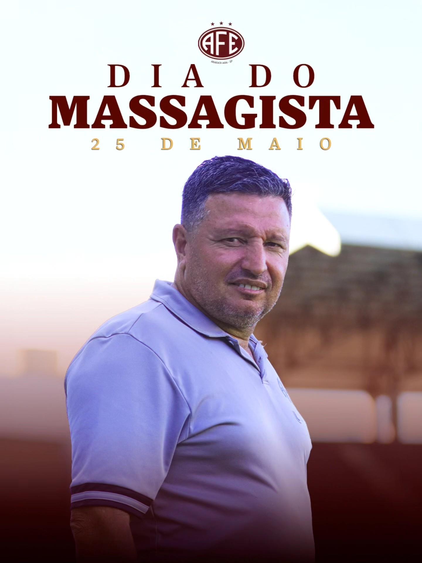 25 de Maio : Dia do Massagista!Homenagem da Ferroviária!