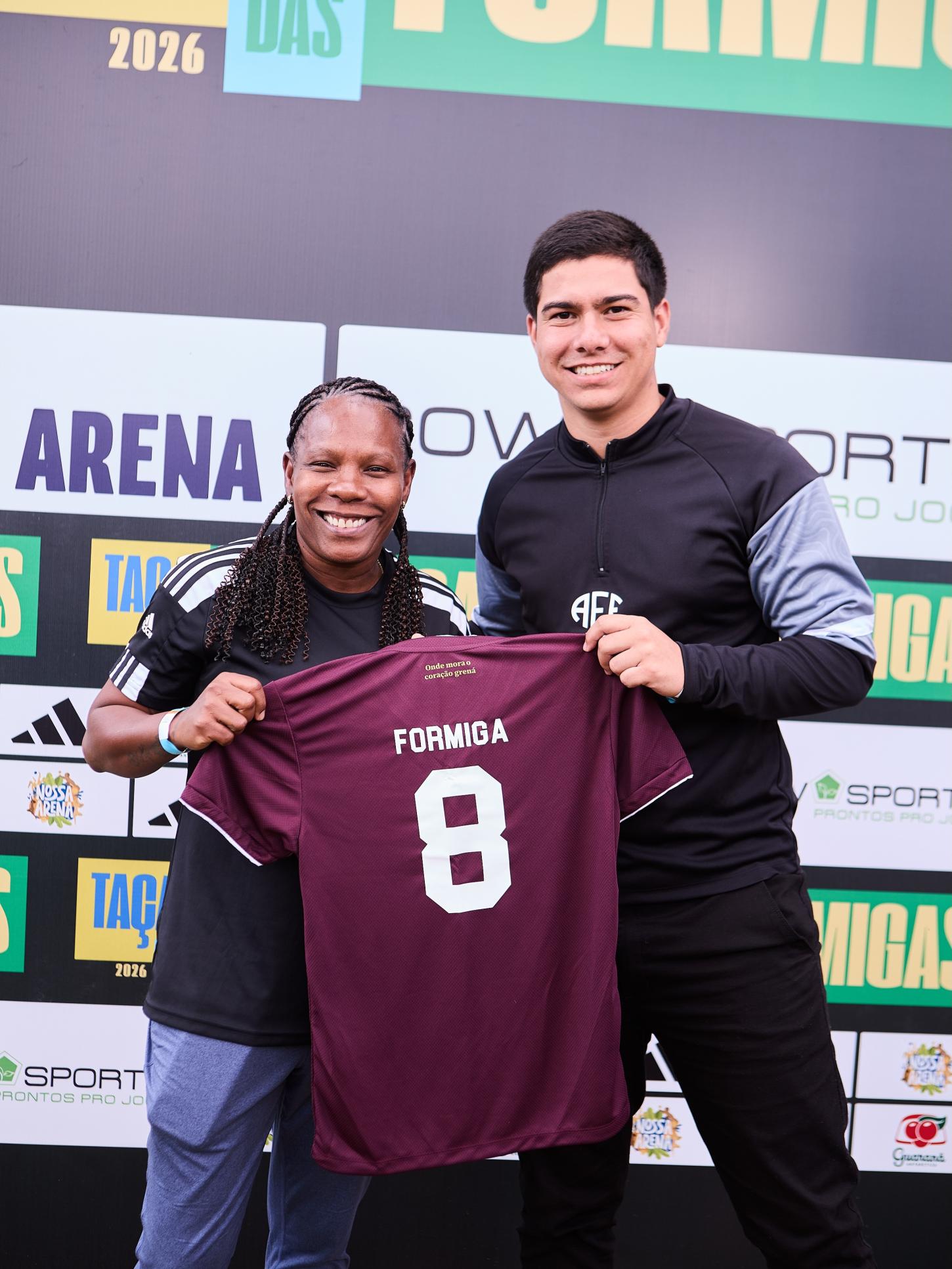 Coordenador das Guerreiras Grenás, Fábio Pastoriza, marcou presença na Taça das Formigas 2026!