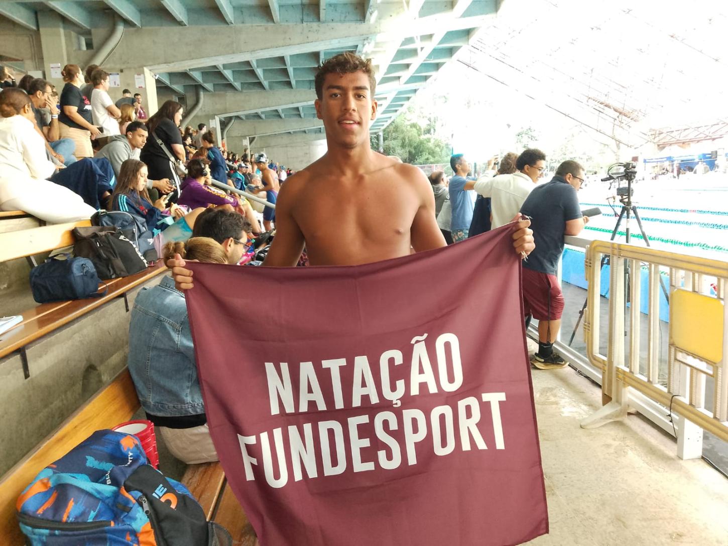 Guilherme Araújo Gonçalves da Fundesport/Araraquara se destaca no Campeonato Paulista de Natação 2026!