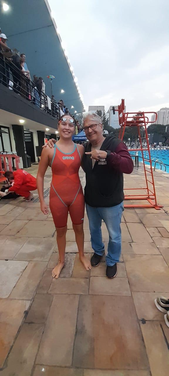  Luiza Ramos Pierazzi da Fundesport/Araraquara garante vaga para o Brasileiro de Natação 2026!