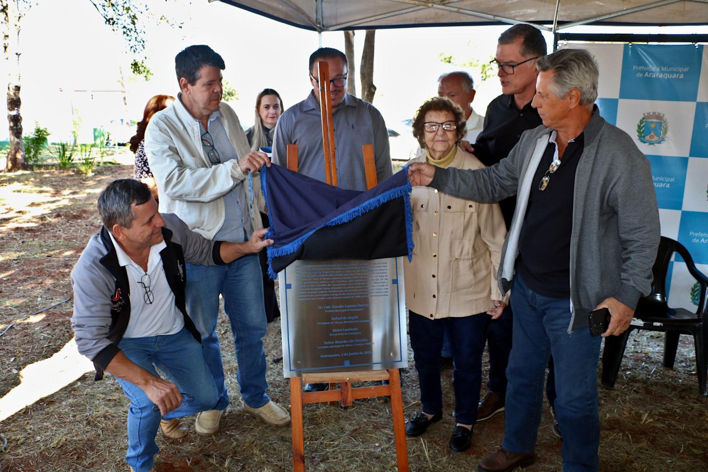 Praça José de Marqui é inaugurada no bairro Tancredo Neves em Araraquara!