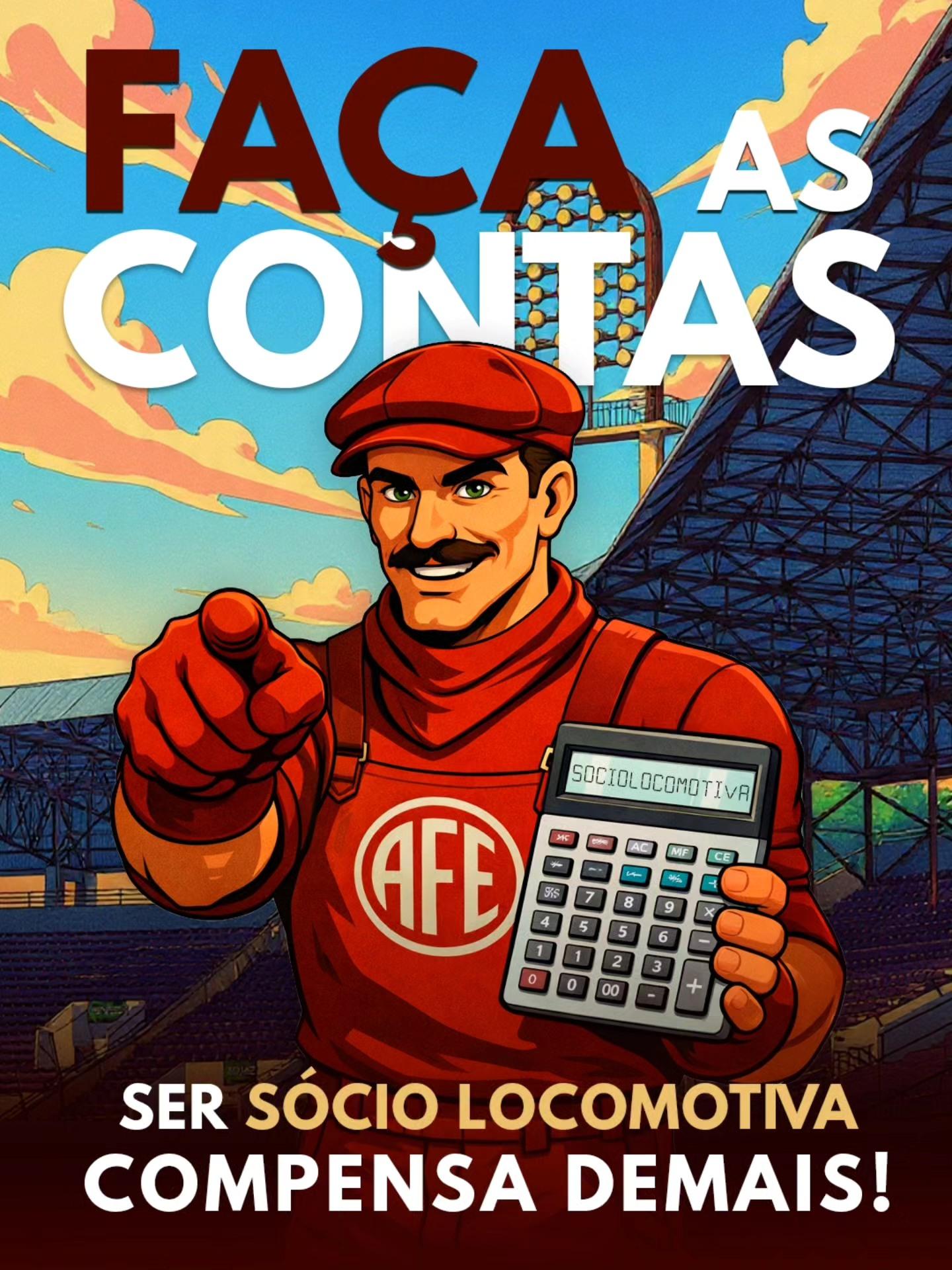 Seja Sócio Locomotiva e tenha um Clube de Vantagens!
