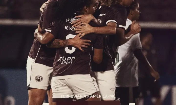 A Ferroviária venceu o América-MG por 4 a 1 pela 7ª rodada do Brasileirão Feminino 2026!