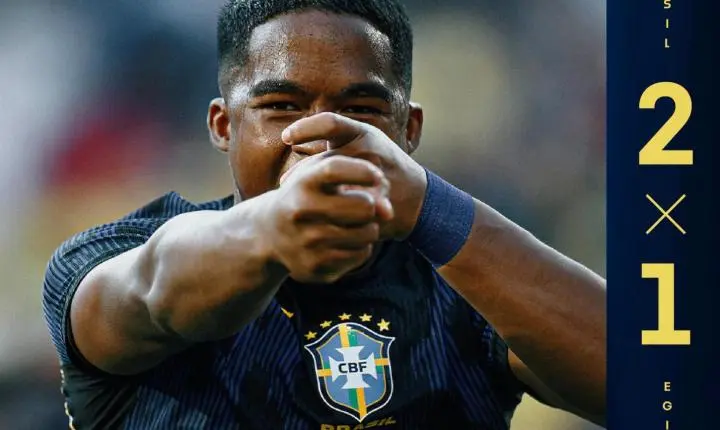 Brasil 2 x 1 Egito - Agora é Copa do Mundo!