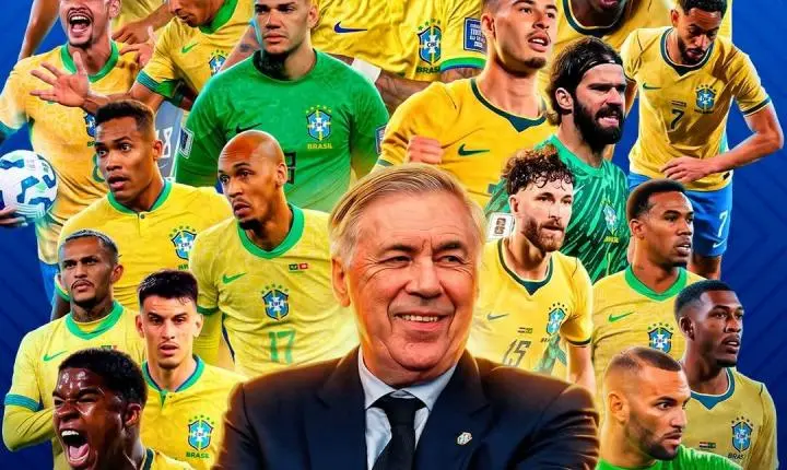Brasil enfrenta o Egito no último jogo antes do início da Copa do Mundo 2026!