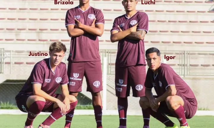 Conheça o elenco grená que representará a Ferroviária no Paulistão Sub-20 2026!