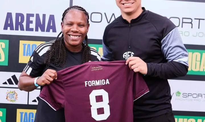 Coordenador das Guerreiras Grenás, Fábio Pastoriza, marcou presença na Taça das Formigas 2026!