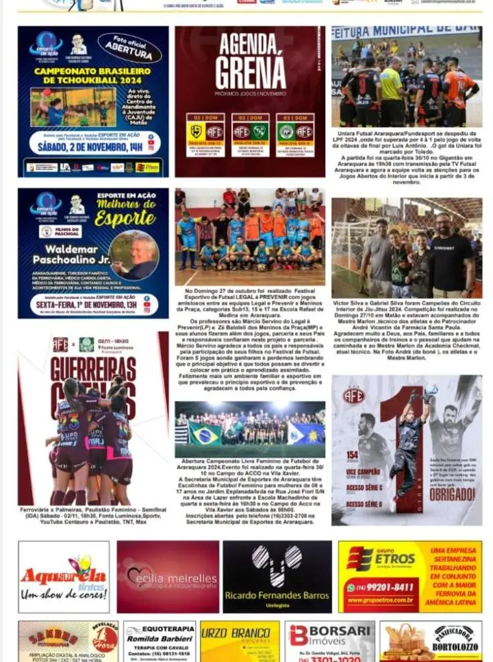 FATOS E FOTOS - FOLHA DA CIDADE DE ARARAQUARA!02/011/2024 - SÁBADO !