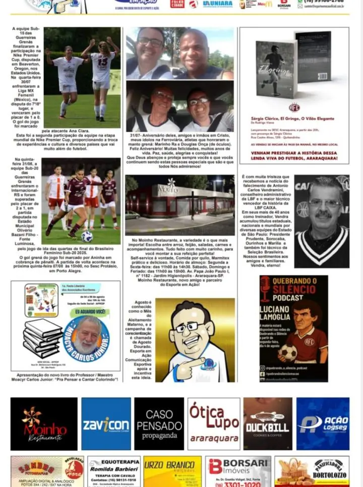 FATOS E FOTOS - FOLHA DA CIDADE DE ARARAQUARA - 02/08/2025 -SÁBADO!
