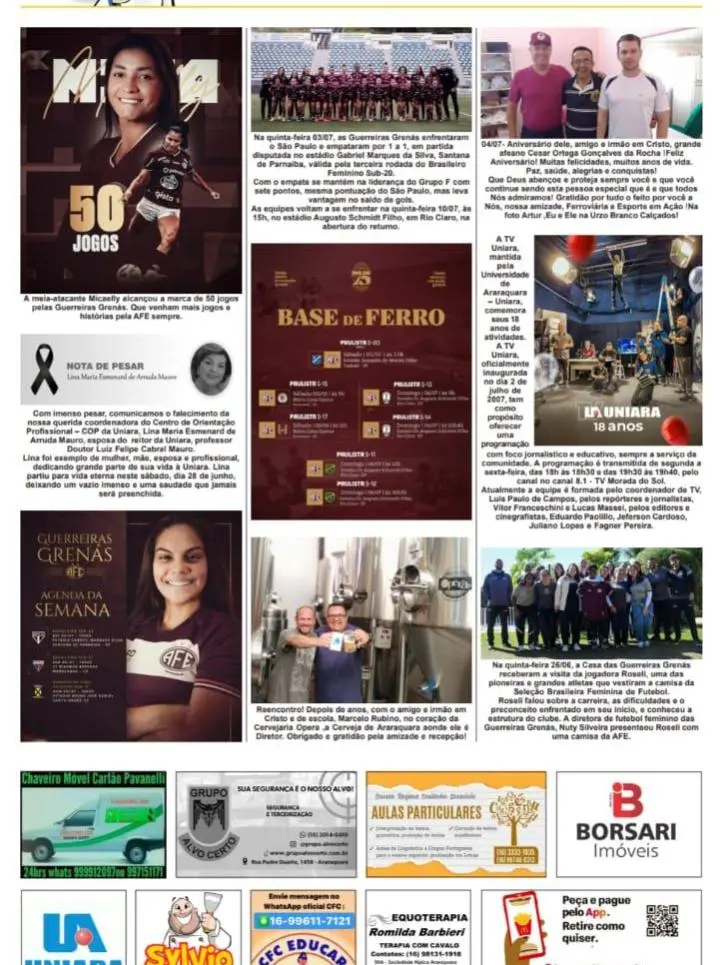 FATOS E FOTOS - FOLHA DA CIDADE DE ARARAQUARA - 05/07/2025 -SÁBADO!