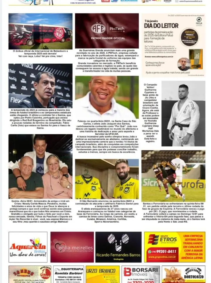 FATOS E FOTOS - FOLHA DA CIDADE DE ARARAQUARA! 11/01/2025 - SÁBADO !