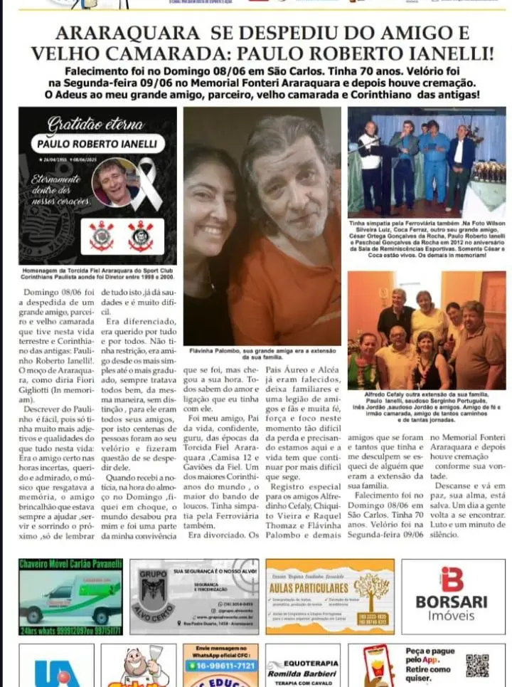 FATOS E FOTOS - FOLHA DA CIDADE DE ARARAQUARA - 13/06/2025 -SEXTA-FEIRA!