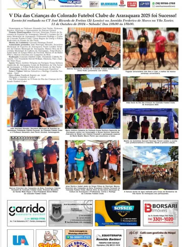 FATOS E FOTOS - FOLHA DA CIDADE DE ARARAQUARA - 14/10/2025 - TERÇA-FEIRA!