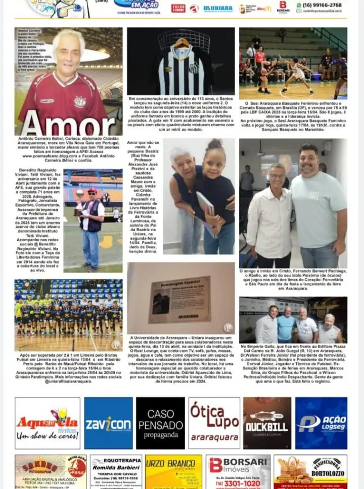 FATOS E FOTOS - FOLHA DA CIDADE DE ARARAQUARA - 17/04/2025 - QUINTA-FEIRA!