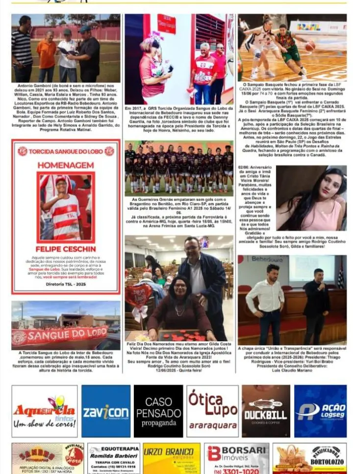 FATOS E FOTOS - FOLHA DA CIDADE DE ARARAQUARA - 18/06/2025 -QUARTA-FEIRA!