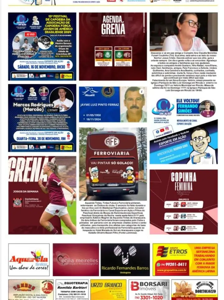 FATOS E FOTOS - FOLHA DA CIDADE DE ARARAQUARA! 22/11/2024 - SEXTA-FEIRA !