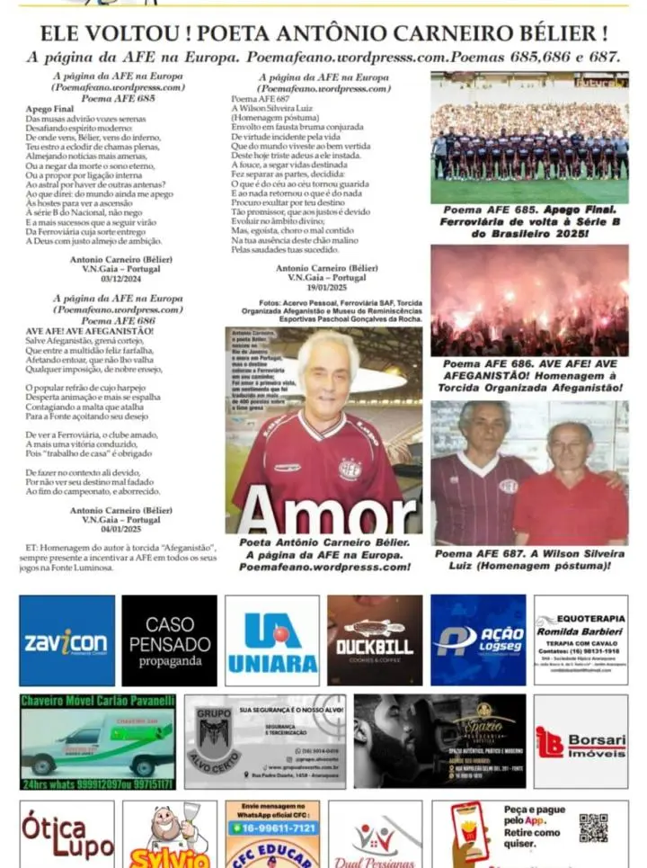 FATOS E FOTOS - FOLHA DA CIDADE DE ARARAQUARA! 23/01/2025 - QUINTA-FEIRA !