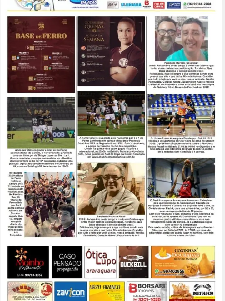 FATOS E FOTOS - FOLHA DA CIDADE DE ARARAQUARA - 26/09/2025 - SEXTA-FEIRA!