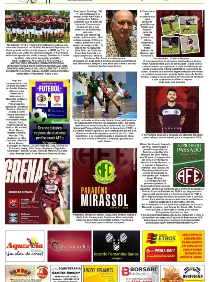 FATOS E FOTOS - FOLHA DA CIDADE DE ARARAQUARA! 29/11/2024 - SEXTA-FEIRA !