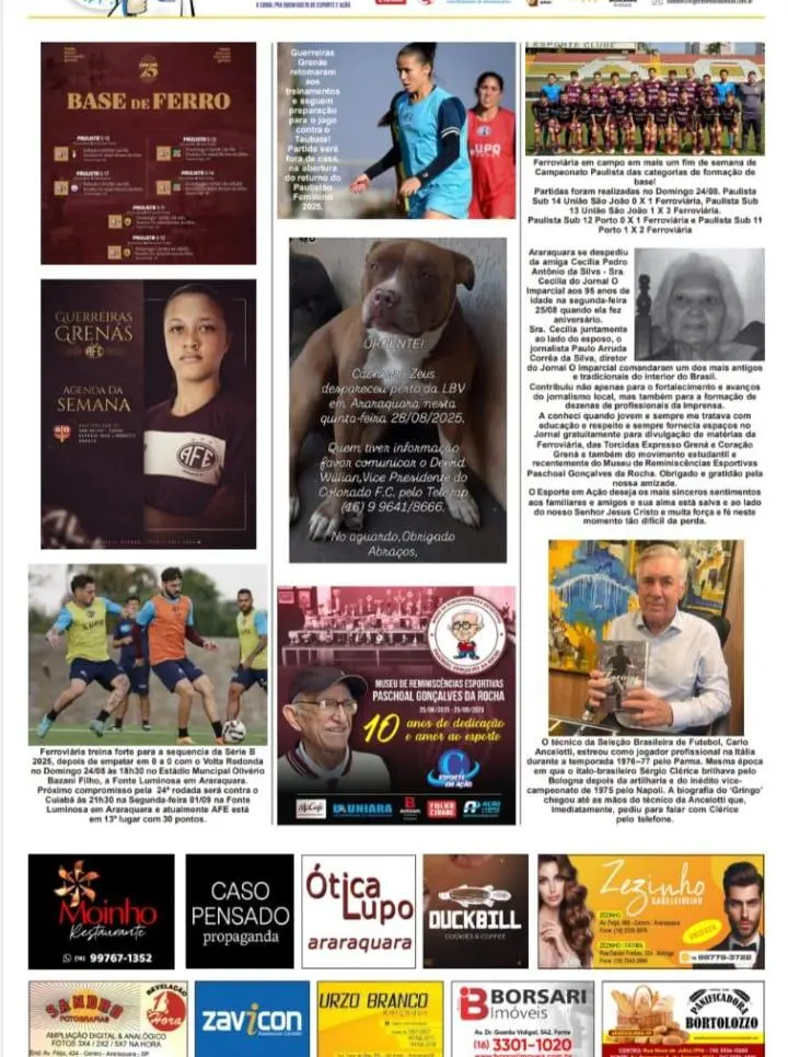 FATOS E FOTOS - FOLHA DA CIDADE DE ARARAQUARA - 30/08/2025 - SÁBADO!