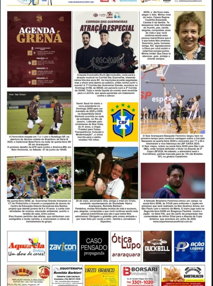 FATOS E FOTOS - FOLHA DA CIDADE DE ARARAQUARA - 31/05/2025 -SÁBADO!