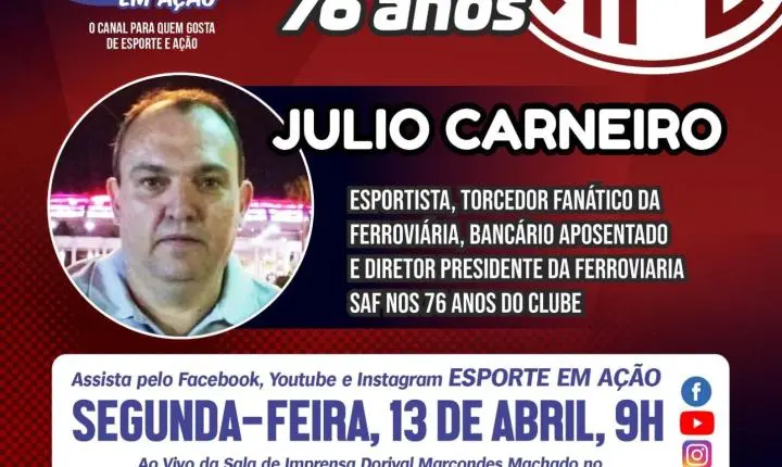 FERROVIÁRIA 2026: DE 76 ANOS DE UMA HISTÓRIA QUE ATRAVESSA GERAÇÕES!