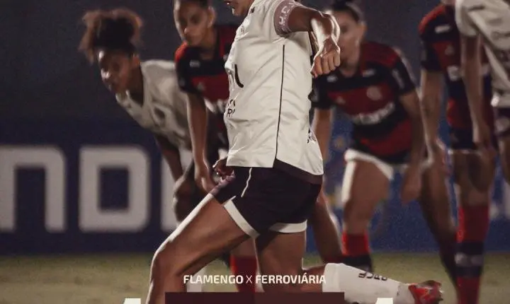 Flamengo 1 x 1 Ferroviária - 10 rodada - Brasileiro A1 Feminino 2026!