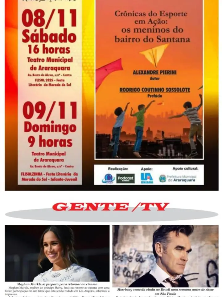 FOLHA DOIS - FOLHA DA CIDADE DE ARARAQUARA - 08/11/2025 - SÁBADO!