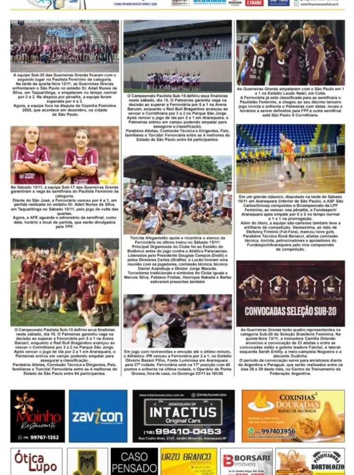 FOTOS E FATOS - FOLHA DA CIDADE DE ARARAQUARA - 18/11/2025 - TERÇA-FEIRA!