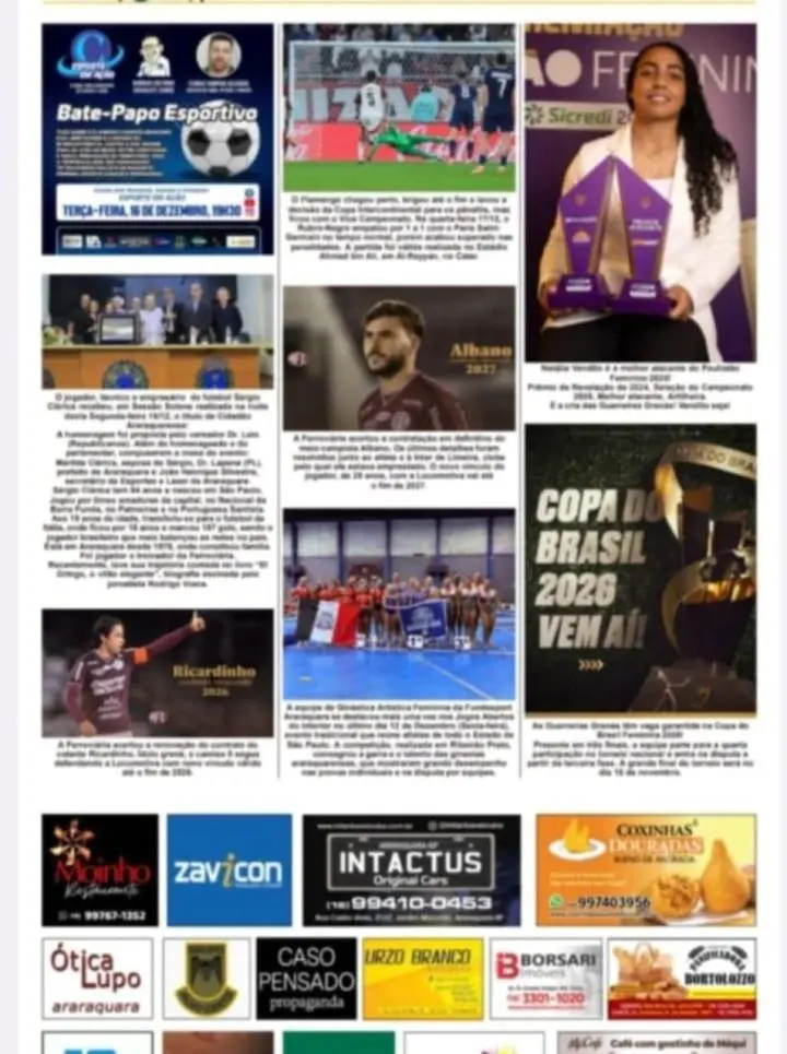 FOTOS E FATOS - FOLHA DA CIDADE DE ARARAQUARA - 19/12/2025 - SEXTA-FEIRA!