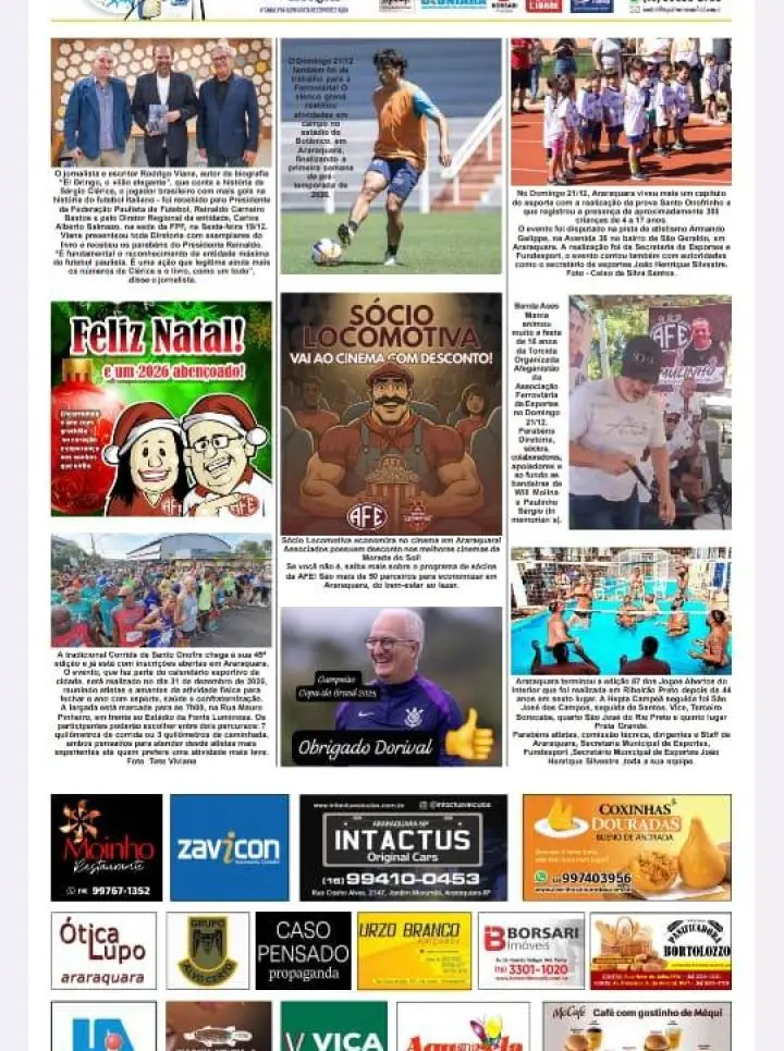 FOTOS E FATOS - FOLHA DA CIDADE DE ARARAQUARA - 25/12/2025 - QUINTA-FEIRA!