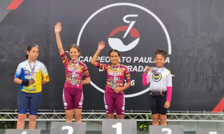 Fundesport/Araraquara celebra Três Campeões Paulistas de Estrada de Ciclismo 2026!
