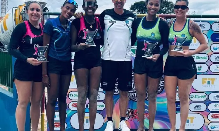 Fundesport/Araraquara conquista Título e dois Vice-Campeonatos na 3ª Etapa do Circuito APV de Vôlei de Praia 2026!