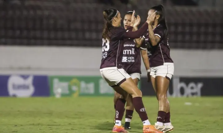 Guerreiras Grenás vencem e se mantém no G8 do Brasileirão Feminino 2026!