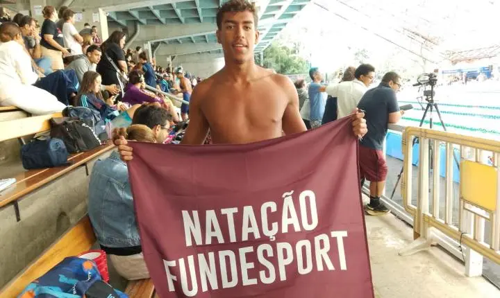 Guilherme Araújo Gonçalves da Fundesport/Araraquara se destaca no Campeonato Paulista de Natação 2026!