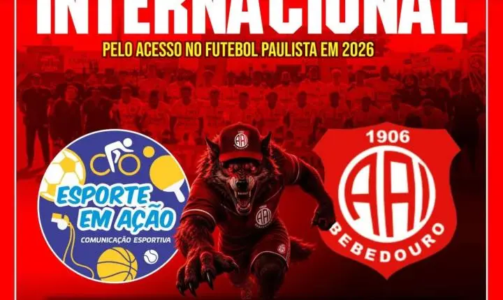 Parabéns Internacional de Bebedouro pelo Acesso no Futebol Paulista!